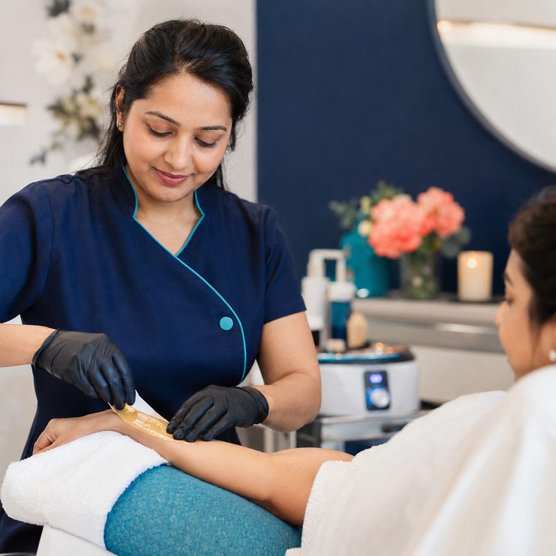 Skin and waxing service